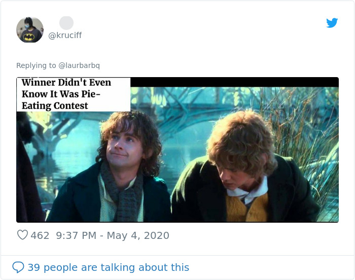 Person Matches Scenes From 'The Lord Of The Rings' To Funny Headlines From 'The Onion' And Fans Find It Hilarious
