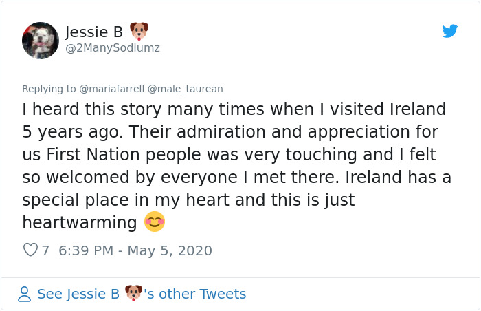 Native Americans Send Ireland $170 As 1845 Famine Aid, Ireland Gives Back By Fueling $2.9M COVID-19 Relief Fund In 2020