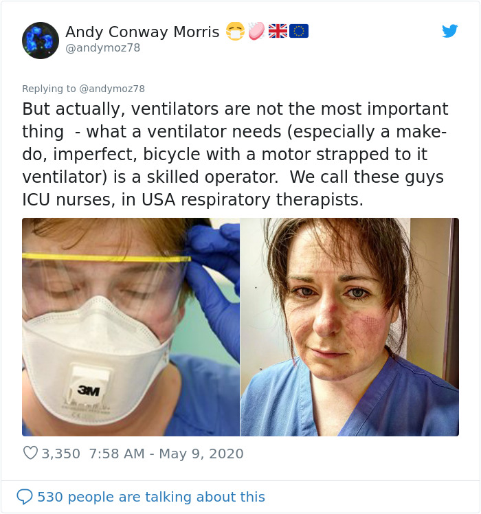 ICU Consultant Takes To Social Media To Explain The Consequences Of Lifting The Lockdown For A Street Party ICU Consultant Takes To Social Media To Explain The Consequences Of Lifting The Lockdown For A Street Party