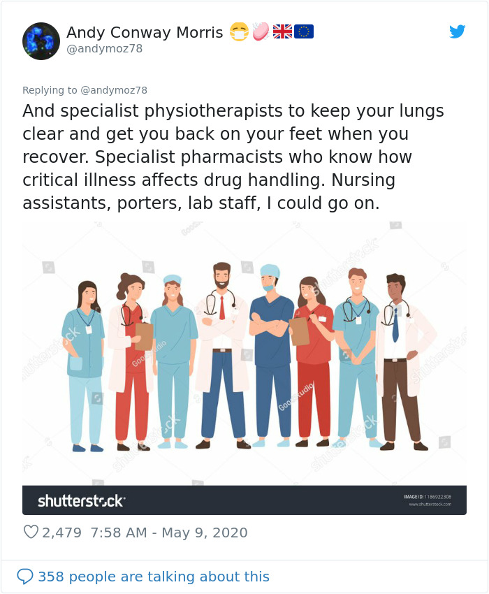 ICU Consultant Takes To Social Media To Explain The Consequences Of Lifting The Lockdown For A Street Party