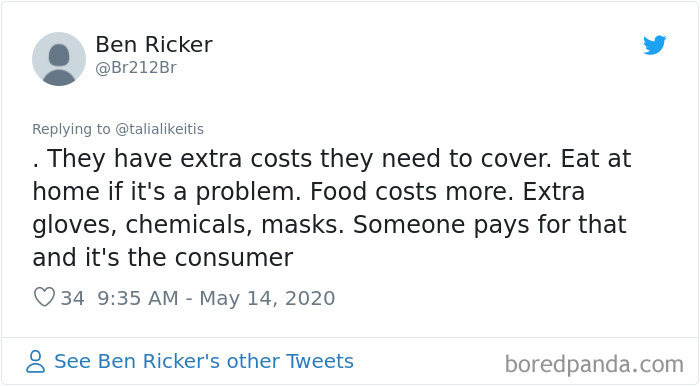 Turns Out, Some Restaurants Are Charging COVID Taxes After Re-Opening And It Boggles People Turns Out, Some Restaurants Are Charging COVID Taxes After Re-Opening And It Boggles People