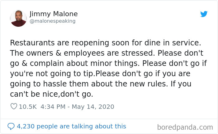 Turns Out, Some Restaurants Are Charging COVID Taxes After Re-Opening And It Boggles People