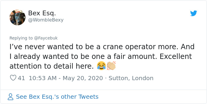 Crane Operator Annoys Sunbather By Casting A Shadow On Him Crane Operator Annoys Sunbather By Casting A Shadow On Him