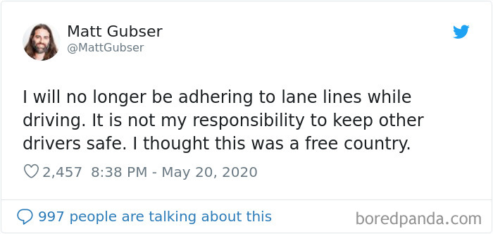 I Thought This Was A Free Country