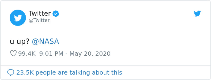 Flirty Conversation Between Twitter And NASA Is Going Viral Flirty Conversation Between Twitter And NASA Is Going Viral