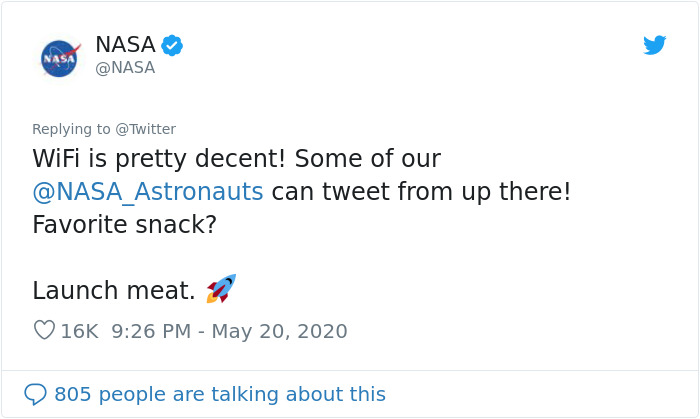 Flirty Conversation Between Twitter And NASA Is Going Viral Flirty Conversation Between Twitter And NASA Is Going Viral