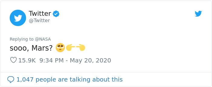 Flirty Conversation Between Twitter And NASA Is Going Viral Flirty Conversation Between Twitter And NASA Is Going Viral