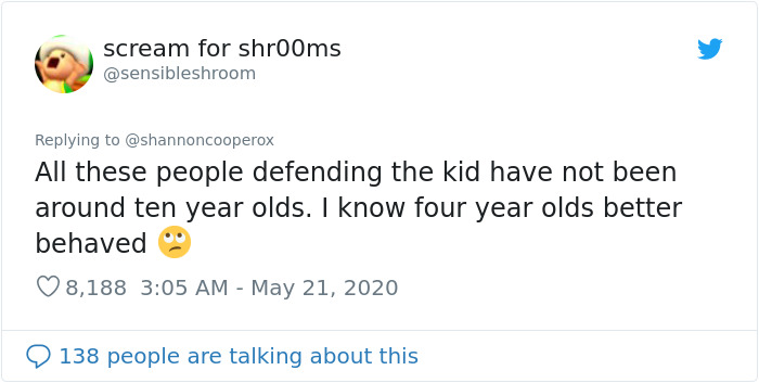 Kid Pours Water Over Woman's Cat So She Teaches Him A Lesson By Pouring A Basin Of Water On Him