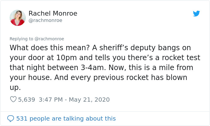 &lsquo;It&rsquo;s Infuriating&rsquo; &ndash; Woman Shares What It&rsquo;s Like To Be Elon Musk&rsquo;s SpaceX Neighbor