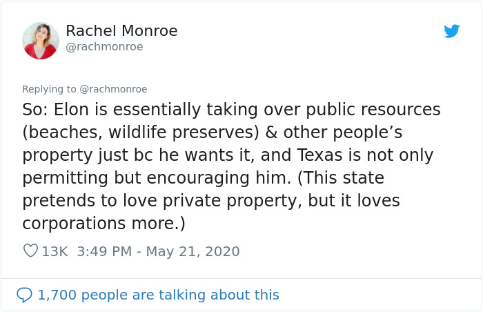 &lsquo;It&rsquo;s Infuriating&rsquo; &ndash; Woman Shares What It&rsquo;s Like To Be Elon Musk&rsquo;s SpaceX Neighbor