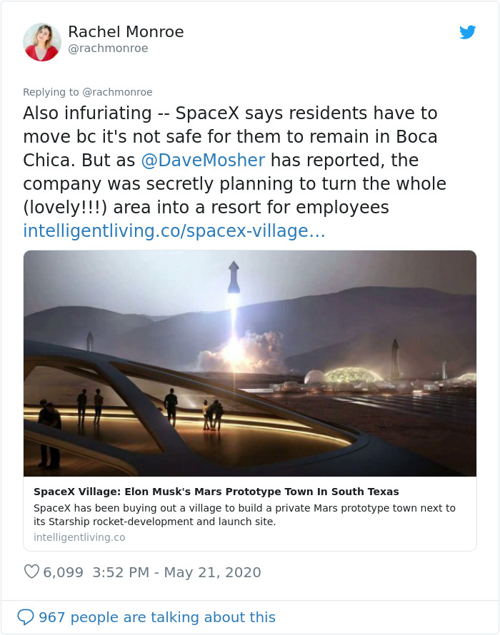 &lsquo;It&rsquo;s Infuriating&rsquo; &ndash; Woman Shares What It&rsquo;s Like To Be Elon Musk&rsquo;s SpaceX Neighbor