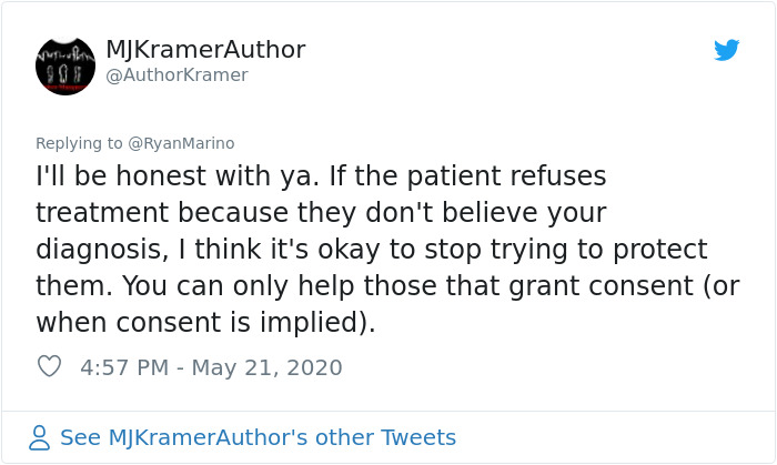 Doctor Trying To Save Covid-19 Patients Is Baffled By Them Trying To Claim Their Diagnosis Is Fake Doctor Trying To Save Covid-19 Patients Is Baffled By Them Trying To Claim Their Diagnosis Is Fake