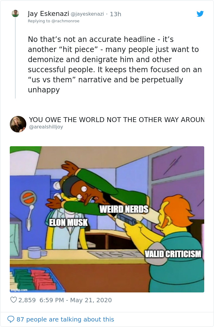 &lsquo;It&rsquo;s Infuriating&rsquo; &ndash; Woman Shares What It&rsquo;s Like To Be Elon Musk&rsquo;s SpaceX Neighbor