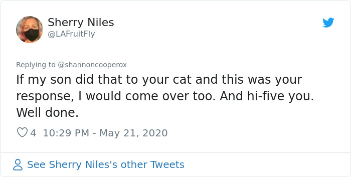 Kid Pours Water Over Woman's Cat So She Teaches Him A Lesson By Pouring A Basin Of Water On Him Kid Pours Water Over Woman's Cat So She Teaches Him A Lesson By Pouring A Basin Of Water On Him