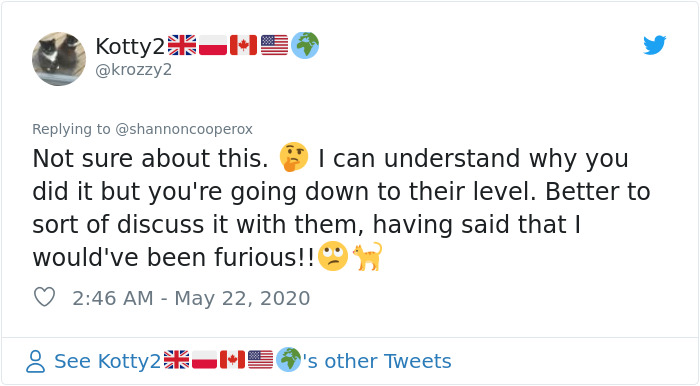 Kid Pours Water Over Woman's Cat So She Teaches Him A Lesson By Pouring A Basin Of Water On Him Kid Pours Water Over Woman's Cat So She Teaches Him A Lesson By Pouring A Basin Of Water On Him