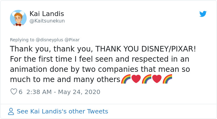 Pixar Unveils First Gay Main Character In Its New Emotional Short Film 'Out' Pixar Unveils First Gay Main Character In Its New Emotional Short Film 'Out'