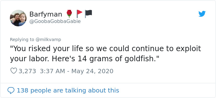 People Are Posting What 'Extra Pay' They Receive As Encouragement For Working During The Pandemic And Some Say It's Humiliating