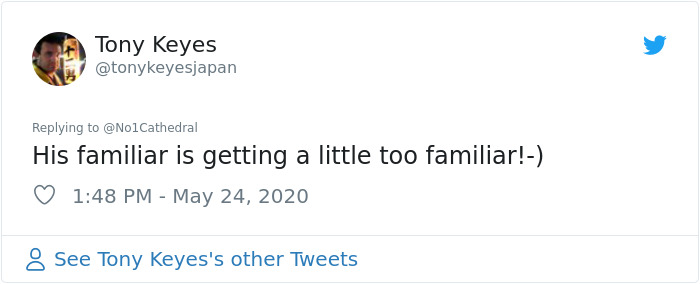 Pussycat Disappears Inside A Priest's Cassock, Hilarious Comments Ensue