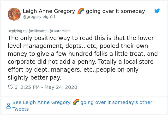 People Are Posting What 'Extra Pay' They Receive As Encouragement For Working During The Pandemic And Some Say It's Humiliating