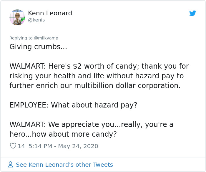 People Are Posting What 'Extra Pay' They Receive As Encouragement For Working During The Pandemic And Some Say It's Humiliating People Are Posting What 'Extra Pay' They Receive As Encouragement For Working During The Pandemic And Some Say It's Humiliating