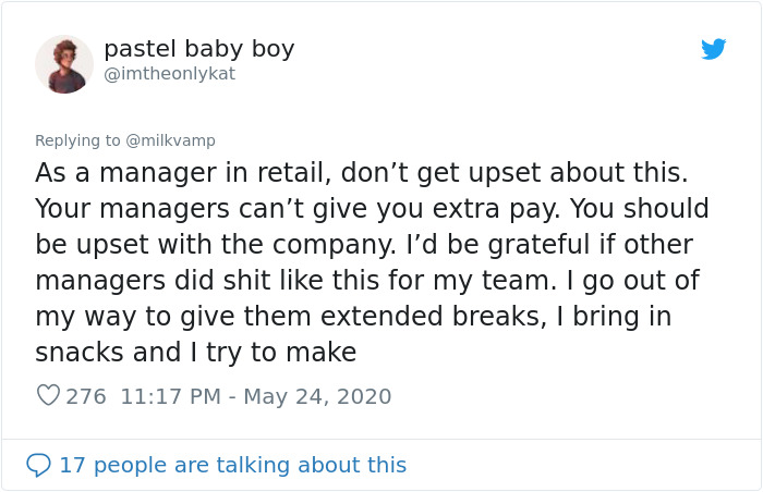 People Are Posting What 'Extra Pay' They Receive As Encouragement For Working During The Pandemic And Some Say It's Humiliating