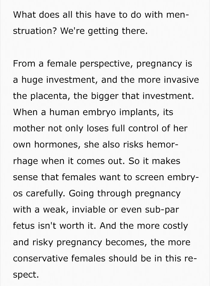 Someone Asks What's The Evolutionary Purpose Of Having Periods, And This Scientist Delivered An In-Depth Answer Someone Asks What's The Evolutionary Purpose Of Having Periods, And This Scientist Delivered An In-Depth Answer