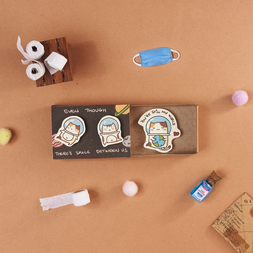 Even Though We Are Spaces Apart, You're Still In My World