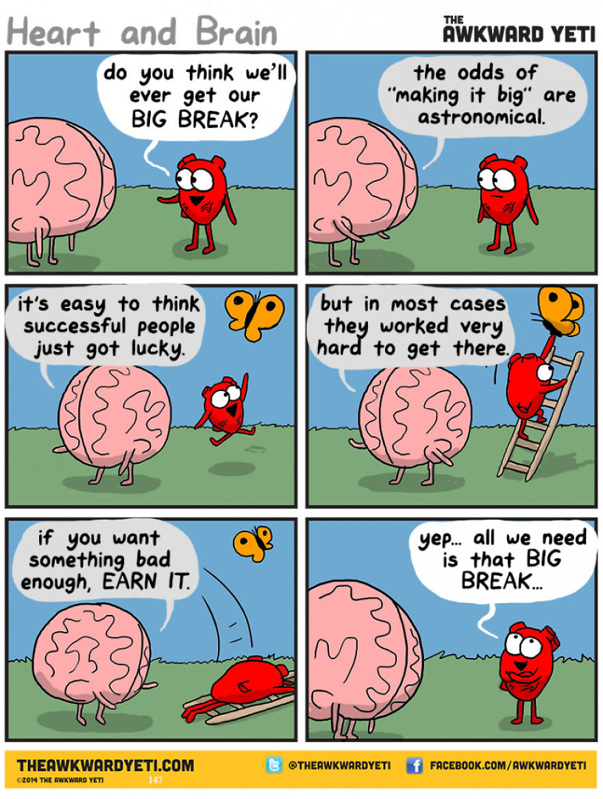 Artist Nick Seluk Creates Cute And Wholesome Comics, Here Are 20 Of Them