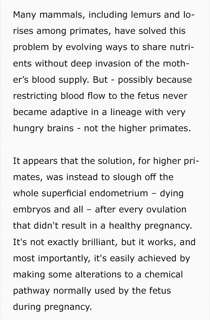 Someone Asks What's The Evolutionary Purpose Of Having Periods, And This Scientist Delivered An In-Depth Answer Someone Asks What's The Evolutionary Purpose Of Having Periods, And This Scientist Delivered An In-Depth Answer