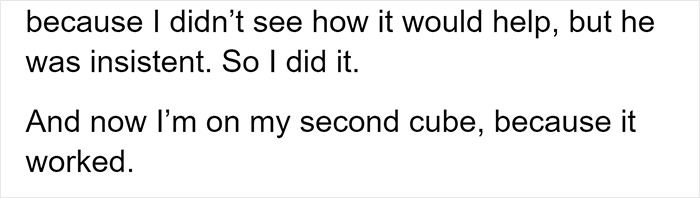 Guy Finds A Brilliant Yet Simple Way To Prevent His GF's Panic Attacks - By Putting An Ice Cube Into Her Mouth