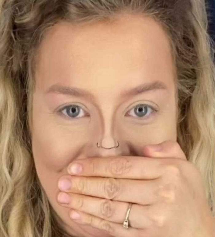 This Tiny Face Challenge Is The Perfect Quarantine Makeup This Tiny Face Challenge Is The Perfect Quarantine Makeup