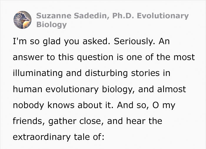 Someone Asks What's The Evolutionary Purpose Of Having Periods, And This Scientist Delivered An In-Depth Answer Someone Asks What's The Evolutionary Purpose Of Having Periods, And This Scientist Delivered An In-Depth Answer