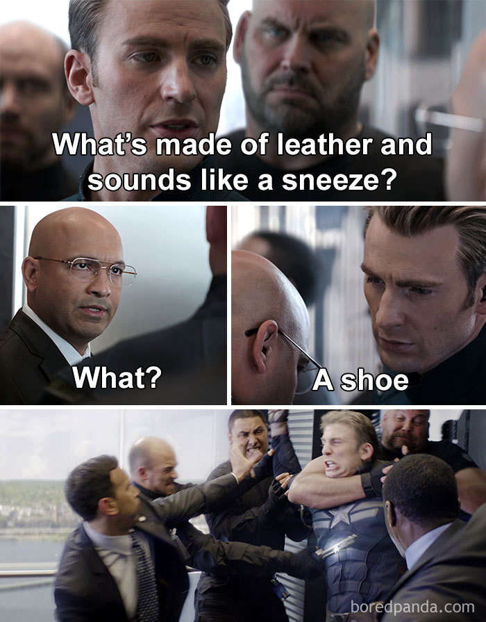 Captain America Corny Dad Jokes And Puns