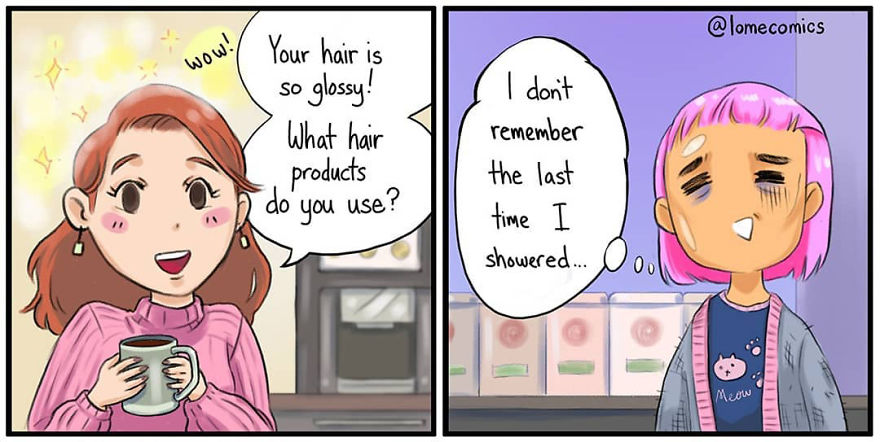 Artist Makes Honest Illustrations Of Every Woman's Daily Life