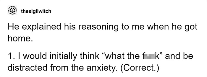 Guy Finds A Brilliant Yet Simple Way To Prevent His GF's Panic Attacks - By Putting An Ice Cube Into Her Mouth Guy Finds A Brilliant Yet Simple Way To Prevent His GF's Panic Attacks - By Putting An Ice Cube Into Her Mouth