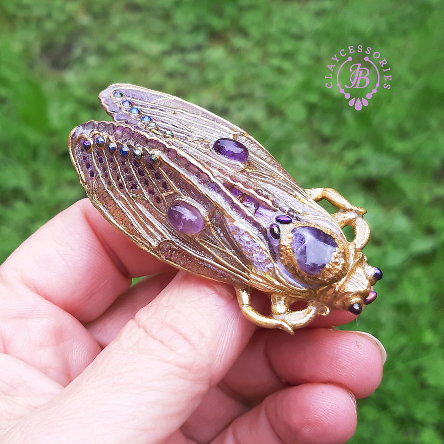 My Cicadas From Polymer Clay (12 Pics)