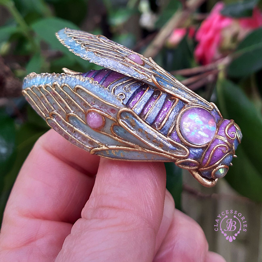 My Cicadas From Polymer Clay (12 Pics)