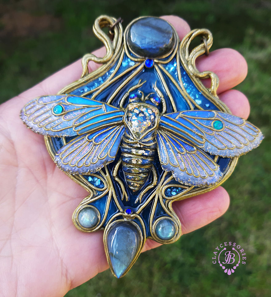 My Cicadas From Polymer Clay (12 Pics)