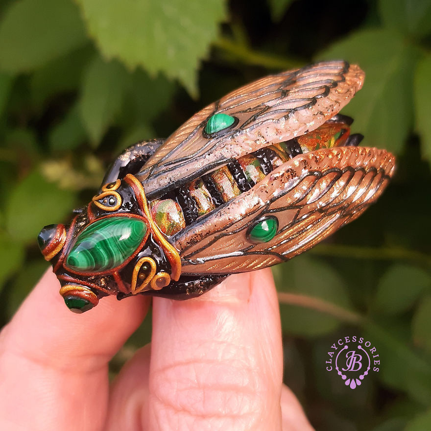 My Cicadas From Polymer Clay (12 Pics)