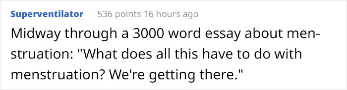 Someone Asks What's The Evolutionary Purpose Of Having Periods, And This Scientist Delivered An In-Depth Answer