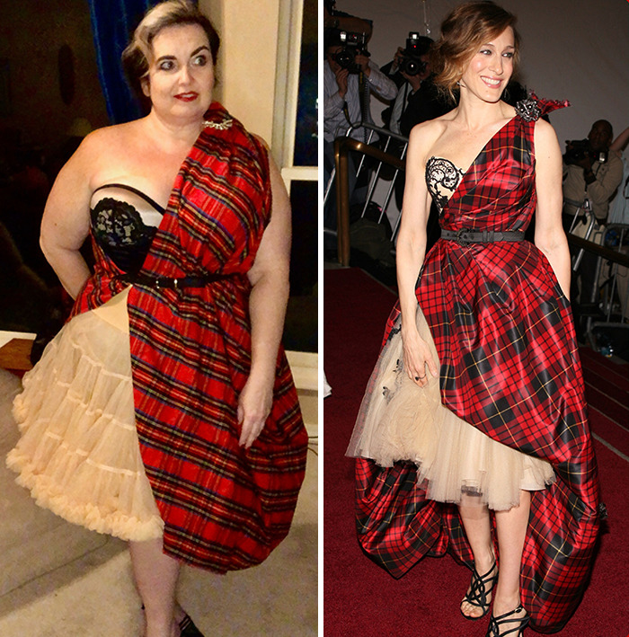 One Of Jennifer’s Met Gala Challenge Entries