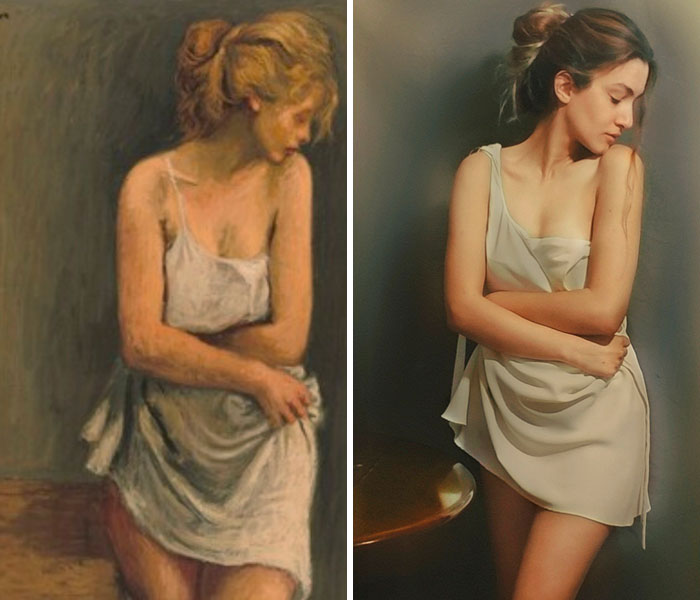 Soyer's "Blond Figure" Goes Brunette!