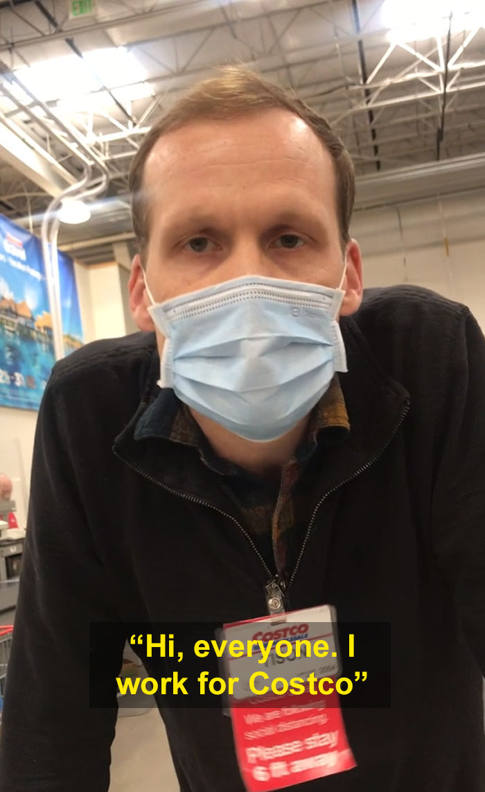 Idiot Films Costco Employee Kicking Him Out For Not Wearing A Mask, People Are On The Employee's Side