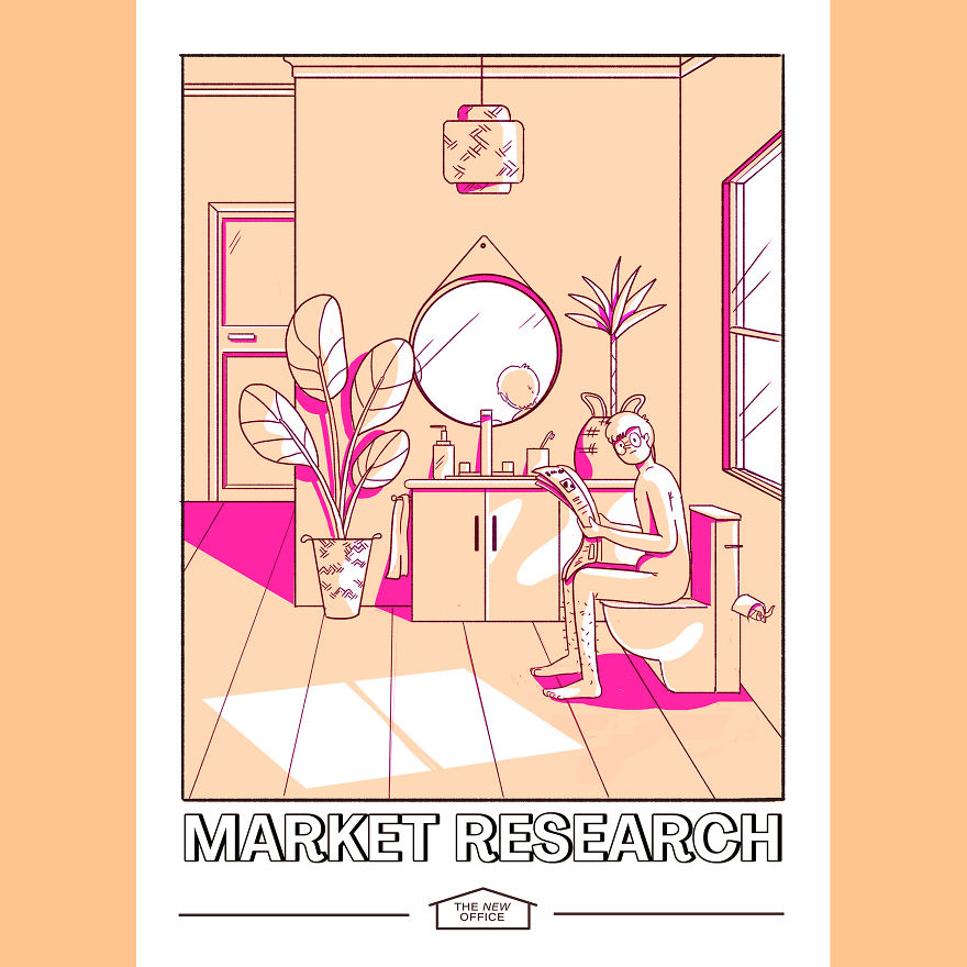 We Illustrate The Real Side Of Working From Home (7 Pics)