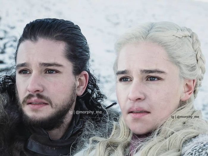 Emilia Clarke & Kit Harington