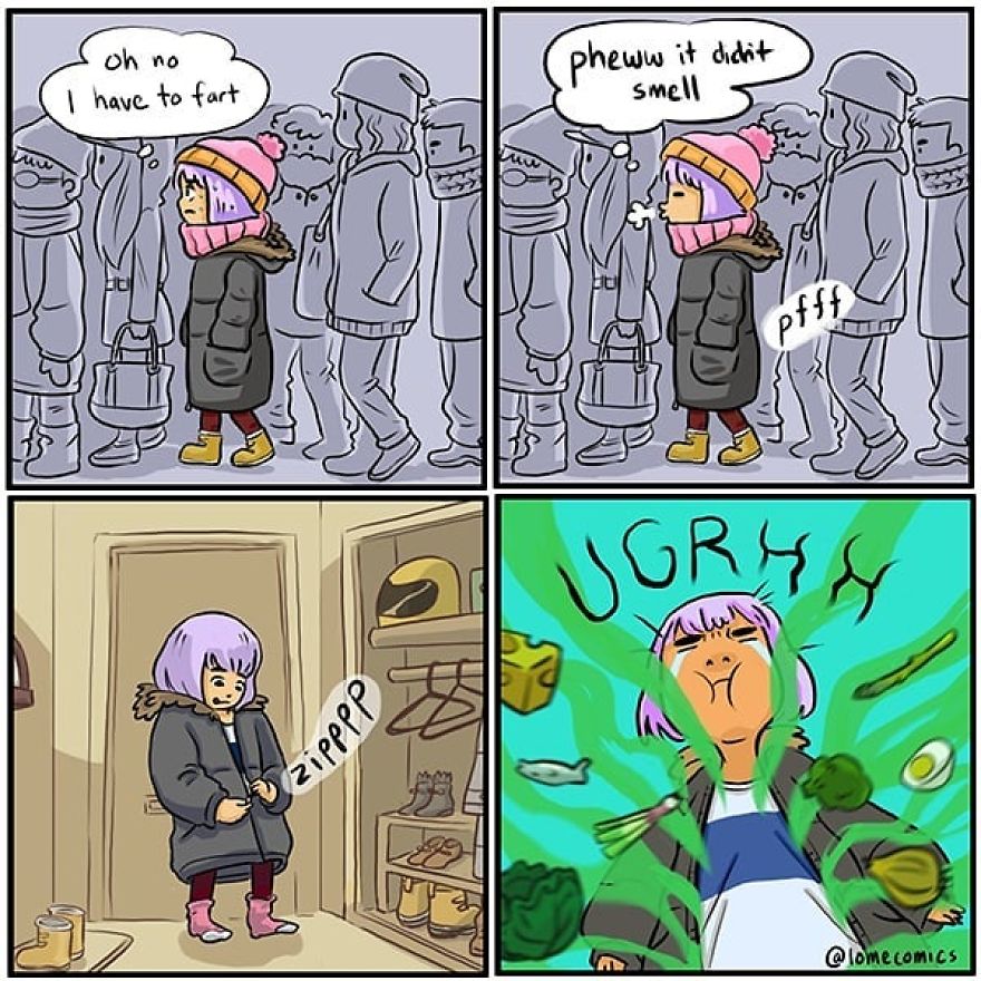 Artist Makes Honest Illustrations Of Every Woman's Daily Life