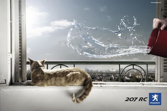 49 Ads Using Cats In A Purrrfect Way