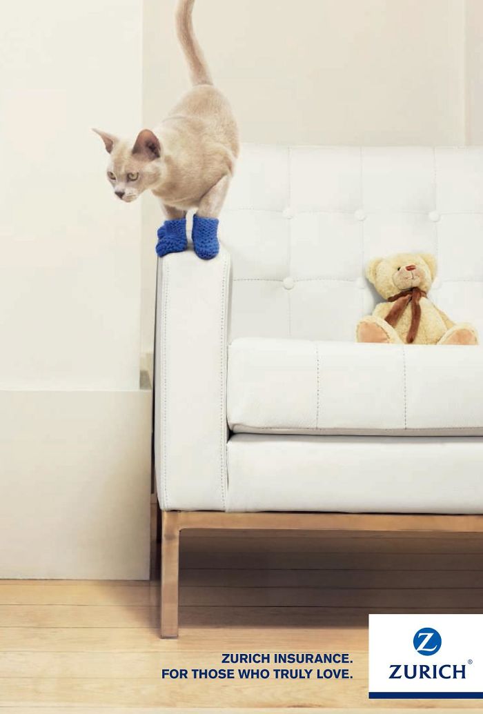 49 Ads Using Cats In A Purrrfect Way