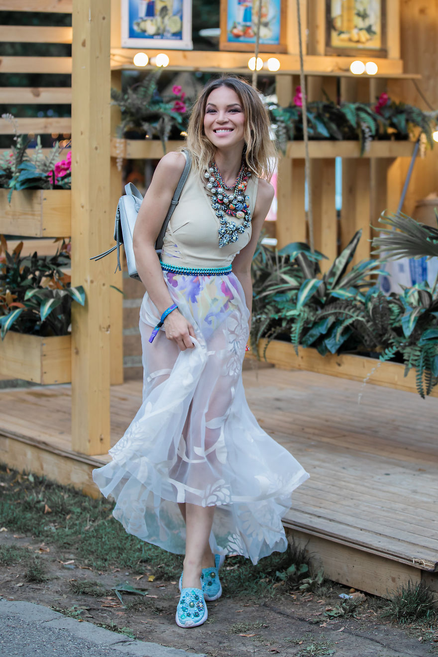 My Cheating Boyfriend Tried To Forbid Me To Dress Like This, In My Own Creations To The Festivals, Because Everybody Was Looking At Me. I Dumped Him!