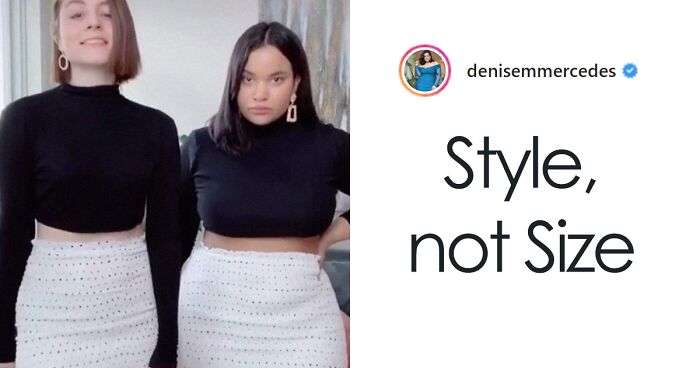 Two Friends Show How The Same Clothes Look On Their Different Body Types (33 Pics)